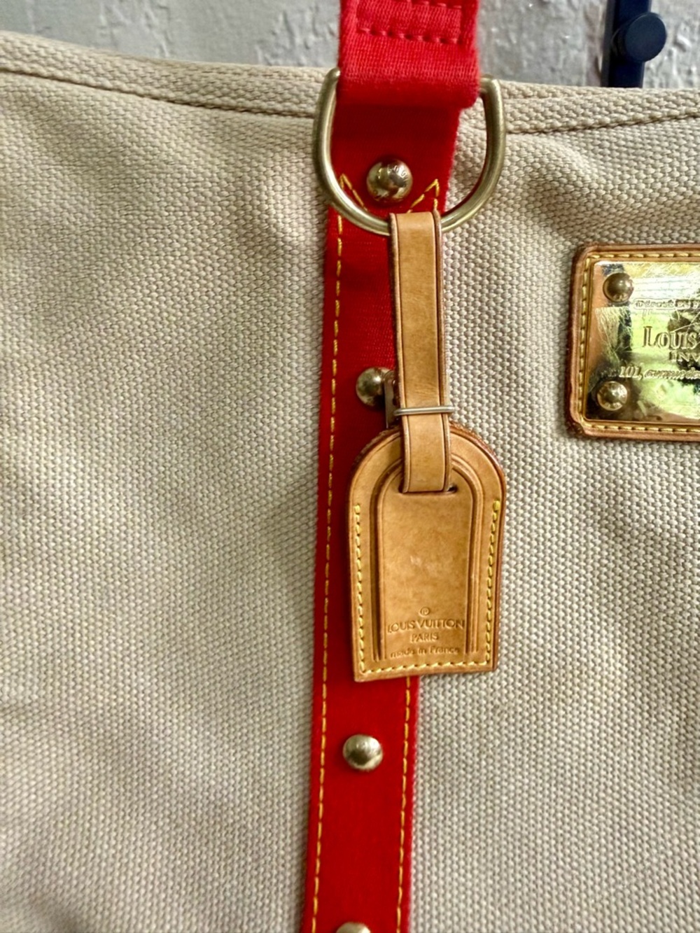 Louis Vuitton Cabas Antiqua GM Tote Bag - Picture 5 of 10